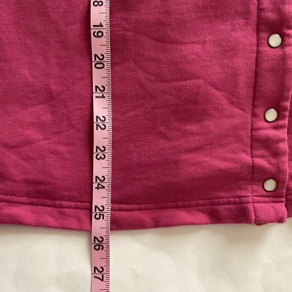 Disney Store Pink Disney Winnie the Pooh & Piglet Pearl Snap Sweatshirt Sz XXL - Picture 11 of 11